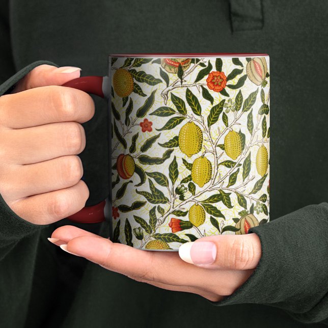 William Morris Lemons Pomegranate Pattern Mug (Creator Uploaded)