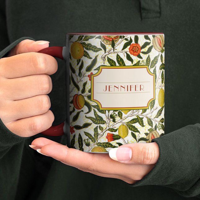 William Morris Lemons Pomegranate Pattern Mug (Creator Uploaded)