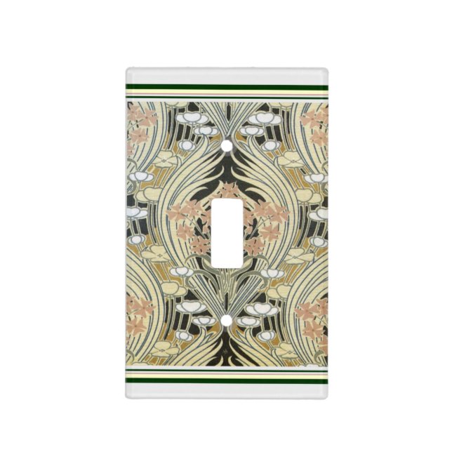 William Morris Light Switch Plate Art Nouveau (Front)