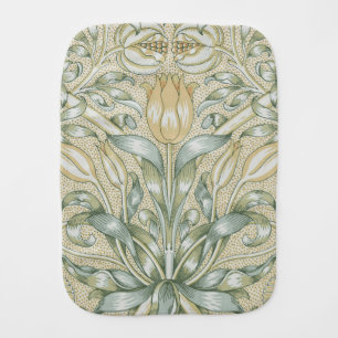 William Morris Lily and Pomegranate Flower Classic Baby Burp Cloth