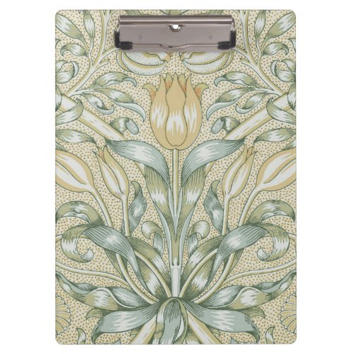 William Morris Lily and Pomegranate Flower Classic Clipboard