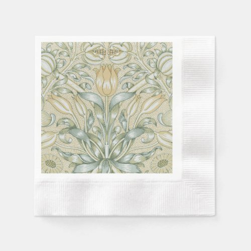 William Morris Lily and Pomegranate Flower Classic Napkins