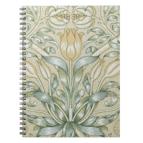 William Morris Lily and Pomegranate Flower Classic Notebook