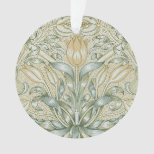 William Morris Lily and Pomegranate Flower Classic Ornament