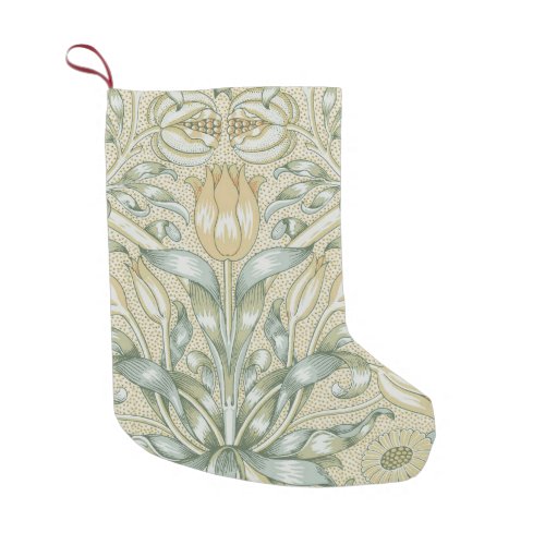 William Morris Lily and Pomegranate Flower Classic Small Christmas Stocking