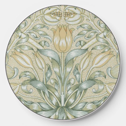 William Morris Lily and Pomegranate Flower Classic Wireless Charger