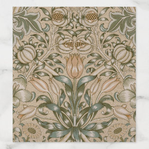 William Morris Lily and Pomegranate Flower Pattern Envelope Liner