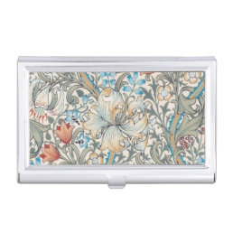 William Morris Lily Art Nouveau Business Card Case