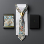 William Morris Lily Art Nouveau Floral Pattern Neck Tie<br><div class="desc">William Morris Lily Pattern Design. William Morris was an English textile designer, artist, writer, and socialist associated with the Pre-Raphaelite Brotherhood and British Arts and Crafts Movement. He founded a design firm in partnership with the artist Edward Burne-Jones, and the poet and artist Dante Gabriel Rossetti. This beautiful Art Nouveau...</div>