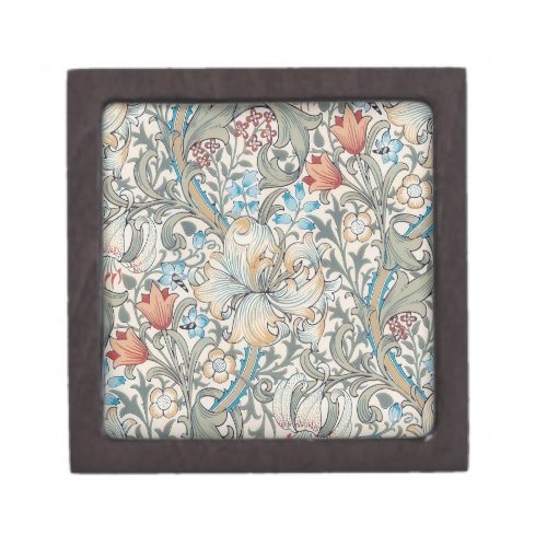 William Morris Lily Art Nouveau Gift Box