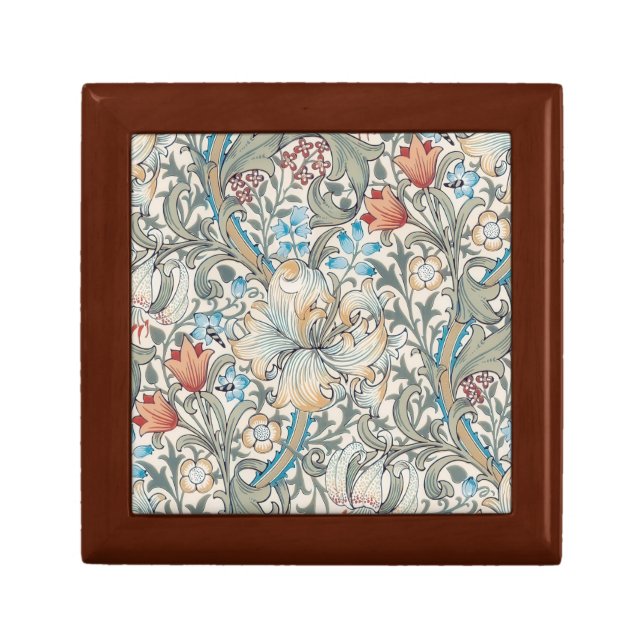 William Morris Lily Art Nouveau Gift Box (Front)