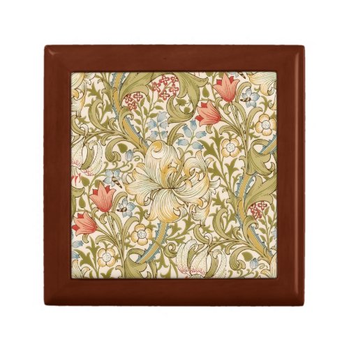 William Morris Lily Art Nouveau Gift Box