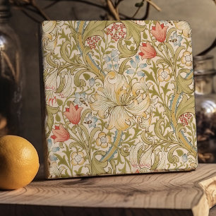 William Morris Lily Art Nouveau Trivet