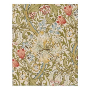 William Morris Lily Faux Canvas Print