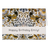 William Morris Lodden floral flower (Front Horizontal)