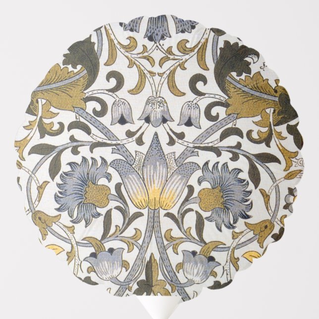 William Morris Lodden floral flower Balloon (Front)