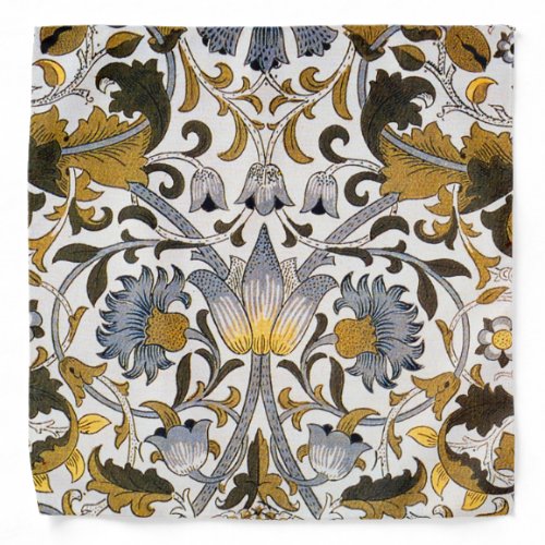 William Morris Lodden floral flower Bandana