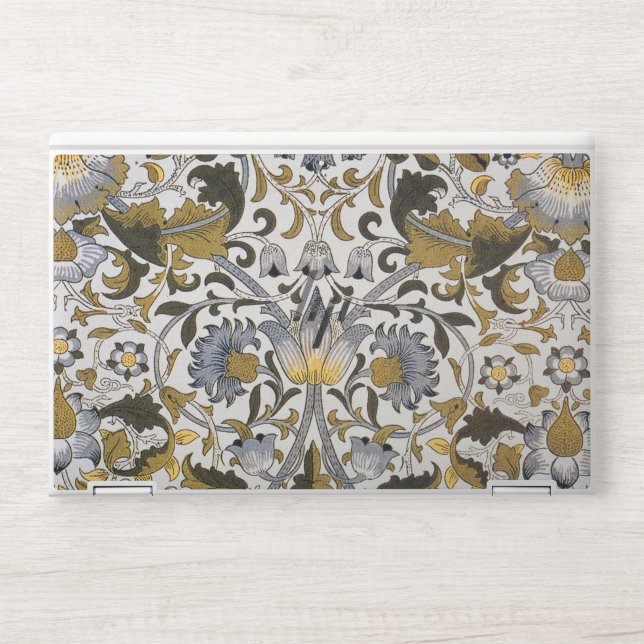 William Morris Lodden floral flower HP Laptop Skin (Front)