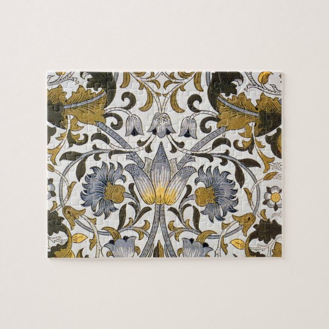 William Morris Lodden floral flower Jigsaw Puzzle (Horizontal)