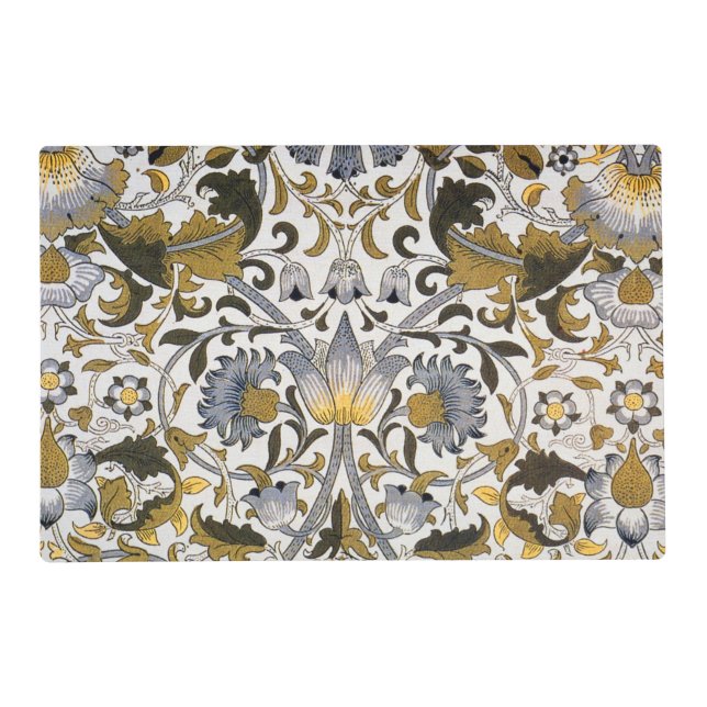 William Morris Lodden floral flower Placemat (Front)