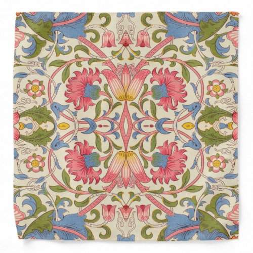 William Morris Lodden floral flower wallpaper  Bandana