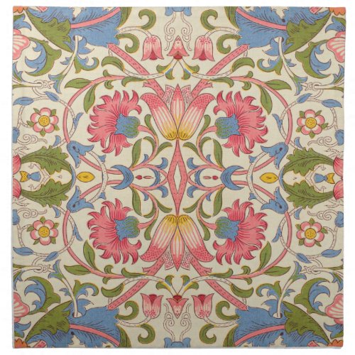 William Morris Lodden floral flower wallpaper  Cloth Napkin