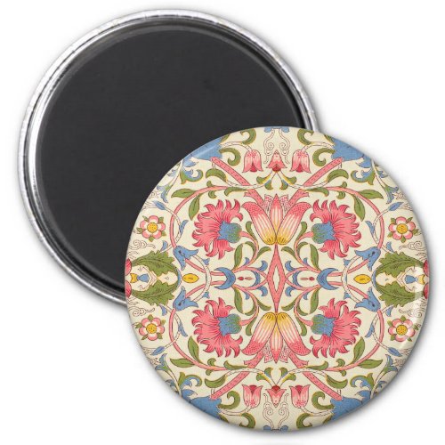 William Morris Lodden floral flower wallpaper  Magnet