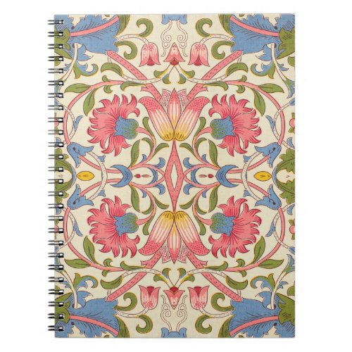 William Morris Lodden floral flower wallpaper  Notebook