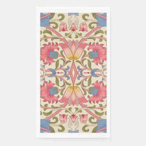 William Morris Lodden floral flower wallpaper  Paper Guest Towels