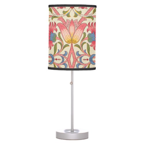 William Morris Lodden floral flower wallpaper  Table Lamp