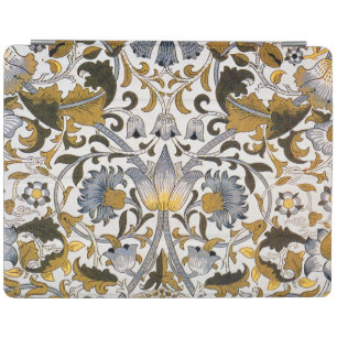 William Morris Lodden Floral Pattern: Blue Gold iPad Smart Cover