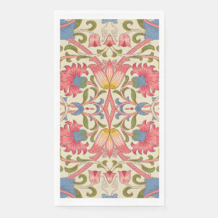 William Morris Lodden Floral Pattern Pastel Paper Guest Towels