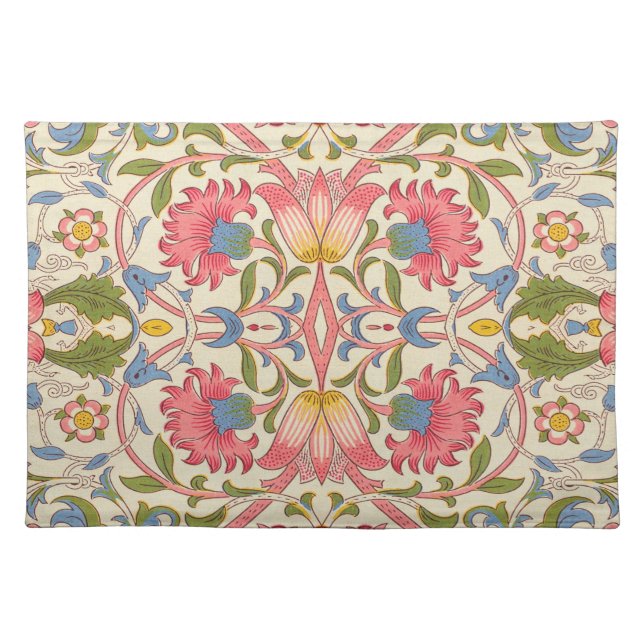 William Morris Lodden Spring Wallpaper Art  Cloth Placemat (Front)