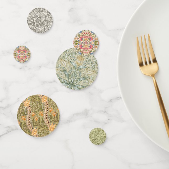 William Morris Lodden Spring Wallpaper Art  Confetti (Group)