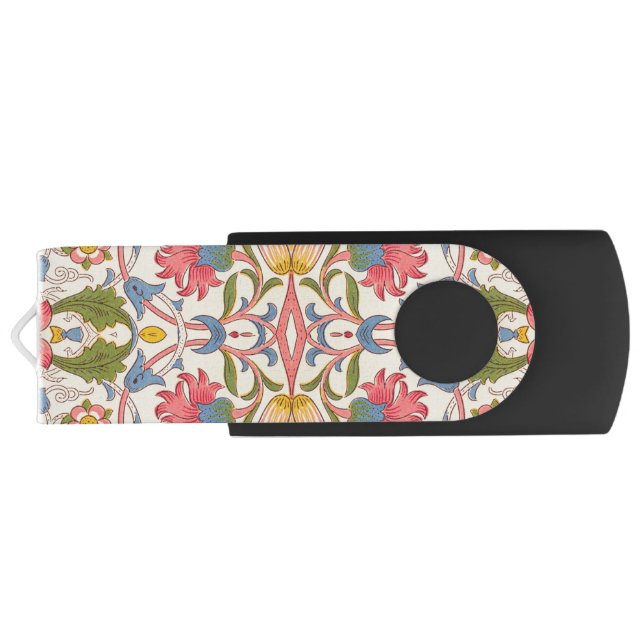 William Morris Lodden Spring Wallpaper Art  Flash Drive (Back)