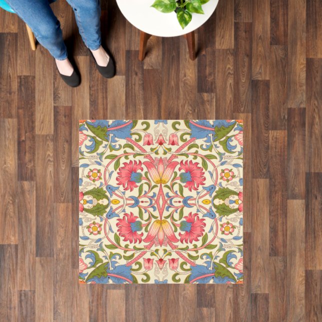 William Morris Lodden Spring Wallpaper Art  Floor Decals (Floor)