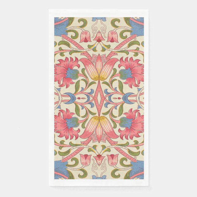 William Morris Lodden Spring Wallpaper Art  Paper Guest Towels (Front)