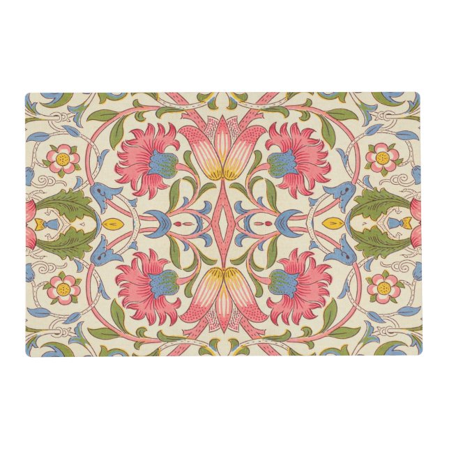 William Morris Lodden Spring Wallpaper Art  Placemat (Front)