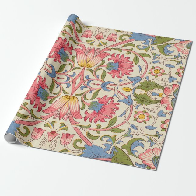 William Morris Lodden Spring Wallpaper Art  Wrapping Paper (Unrolled)