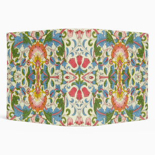 William Morris Loddon Blossom Floral Patterns 3 Ring Binder
