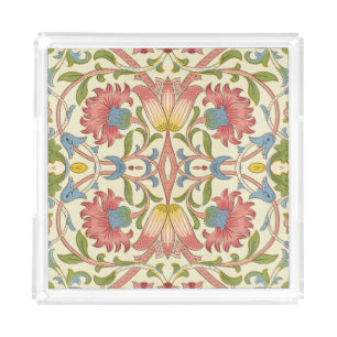 William Morris Loddon Blossom Floral Patterns Acrylic Tray