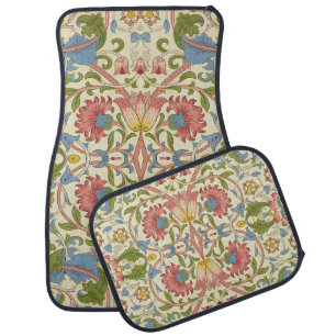 William Morris Loddon Blossom Floral Patterns Car Floor Mat