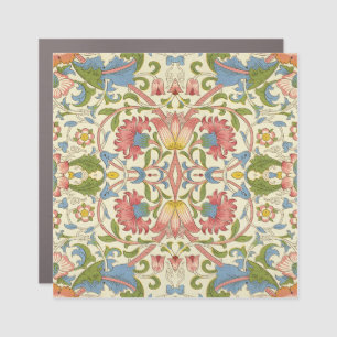 William Morris Loddon Blossom Floral Patterns Car Magnet