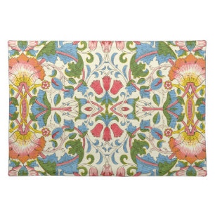 William Morris Loddon Blossom Floral Patterns Cloth Placemat