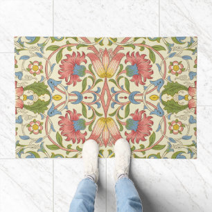William Morris Loddon Blossom Floral Patterns Doormat