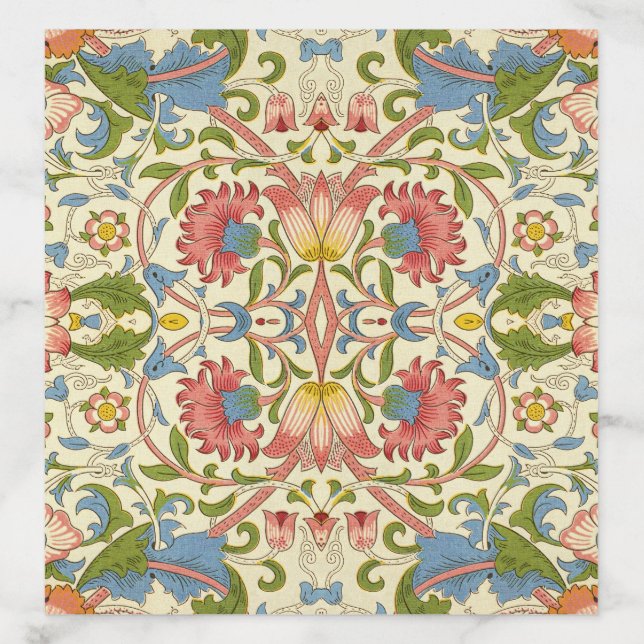 William Morris Loddon Blossom Floral Patterns Envelope Liner (Design)