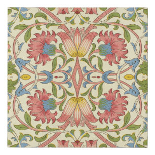 William Morris Loddon Blossom Floral Patterns Faux Canvas Print
