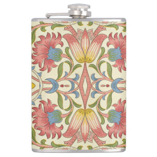 William Morris Loddon Blossom Floral Patterns Flask