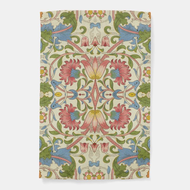 William Morris Loddon Blossom Floral Patterns Garden Flag (Front)