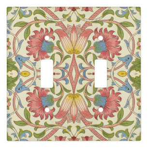 William Morris Loddon Blossom Floral Patterns Light Switch Cover